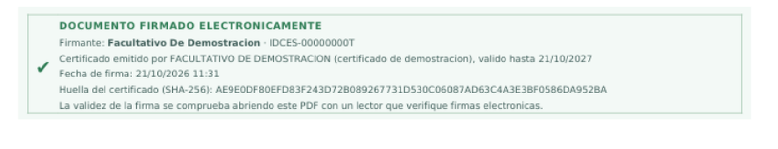Firma electrónica con certificado